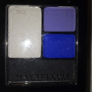 Maybelline Expert Wear Eyeshadow Quad Palette #210Q ELECTRIC BLUE